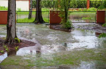 House Flooding in Garden City Park from Sprinkler